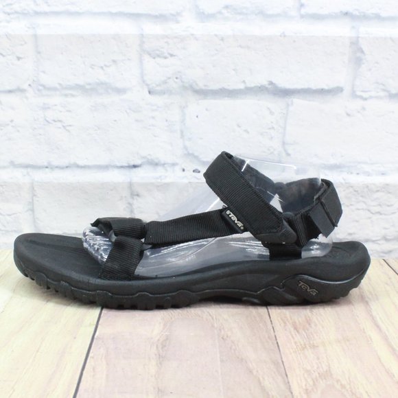 Teva Other - TEVA Black Nylon Hurricane Trail Sport Hiking Water Adjustable Sandals Size 11